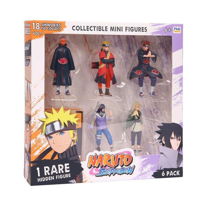 Naruto Shippuden Figures - 6 Pack Deluxe Edition Ver. D