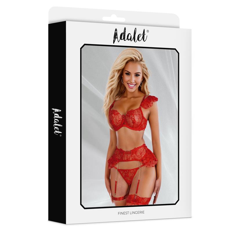Natalie Set Con Liguero Talla (Interno):S/M