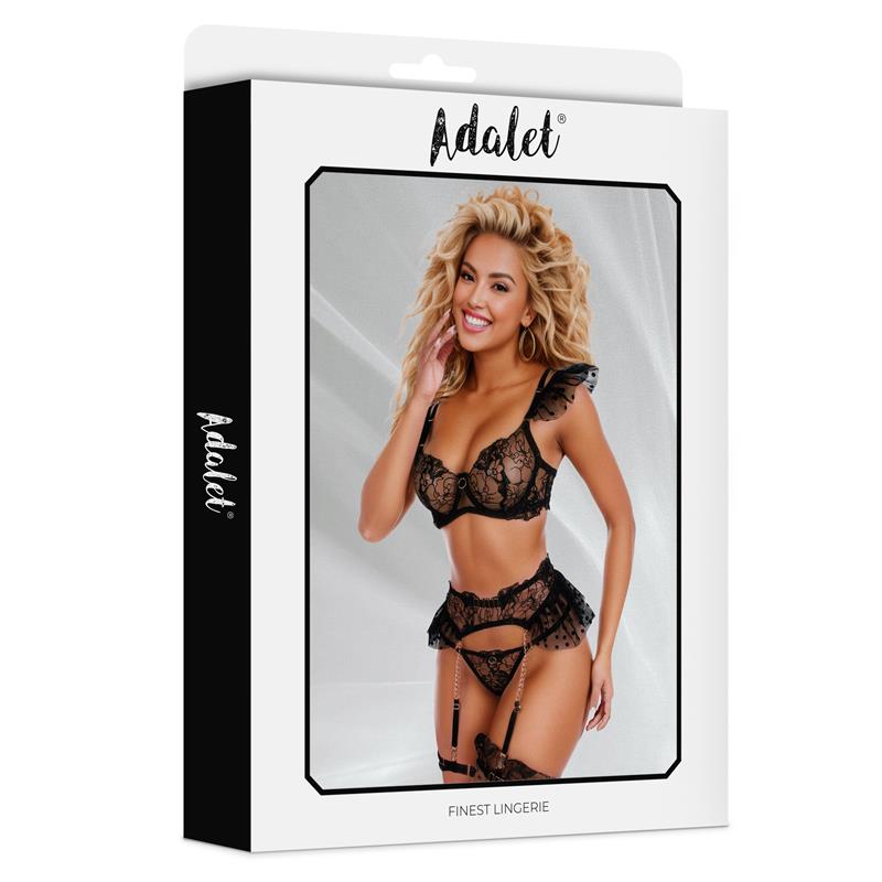 Natalie Set Con Liguero Talla (Interno):S/M