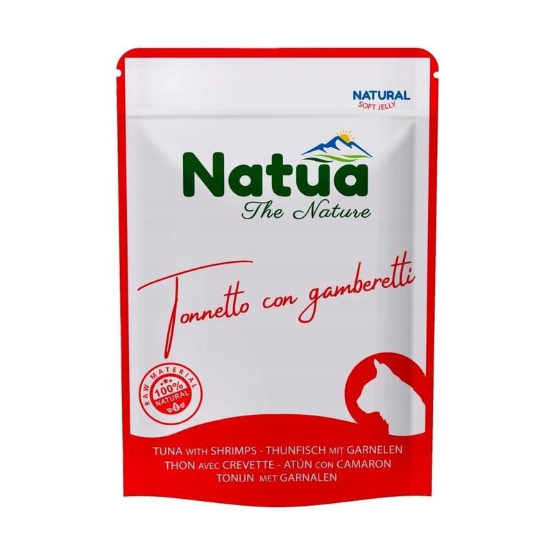 Natua Natural Tunczyk Z Krewetkami Comida Húmeda Para Gato 70g