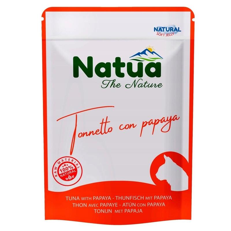Natua Natural Tunczyk Z Papaja Comida Húmeda Para Gato 70g