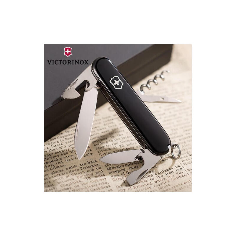 Navaja Multiusos Victorinox Spartan  Negro, Plata