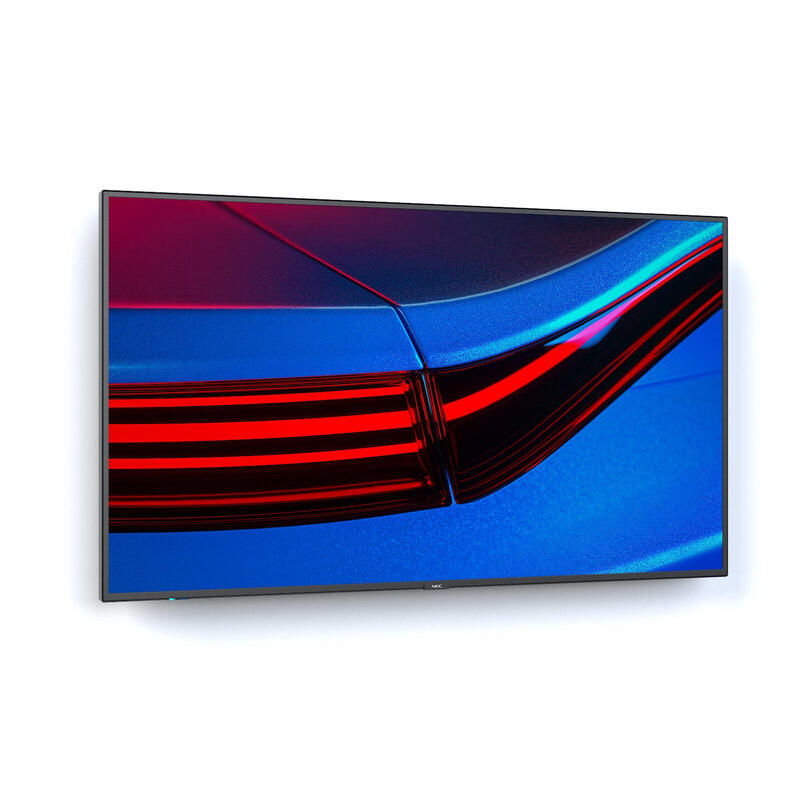 Nec Multisync 60005141 Pantalla De Señalización Pantalla Plana Para Señalización Digital 109,2 Cm (43") Ips 700 Cd M² 4k Ultra Hd Negro 24/7