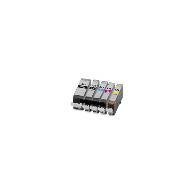 Negro 10ml Con Chip Para Canon Ip3600/Ip4600/Mp540/Mp620/630