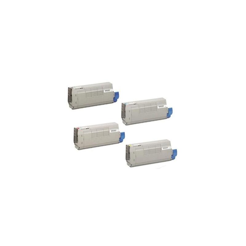 Negro Compatible Oki Es7460, Es7470,Es7480-15k 45396216
