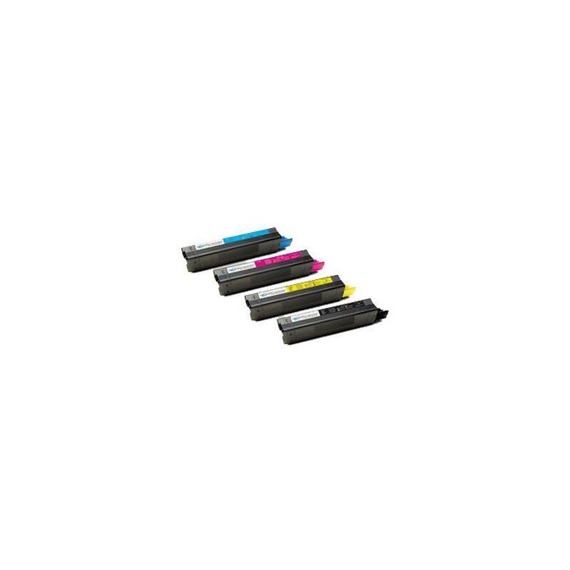 Negro Regenerado Oki C3100/C3200/C5100n/C5200n/C5300/C5400 3k