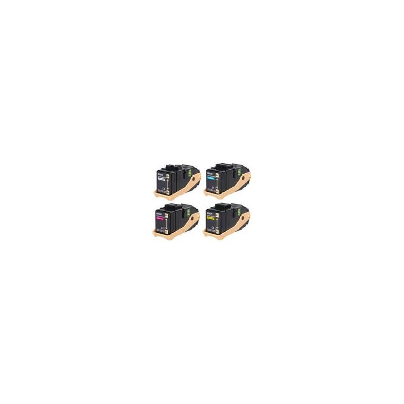 Negro Regenerado Para Epson Aculaser C9300 Serie -7.5k S050605