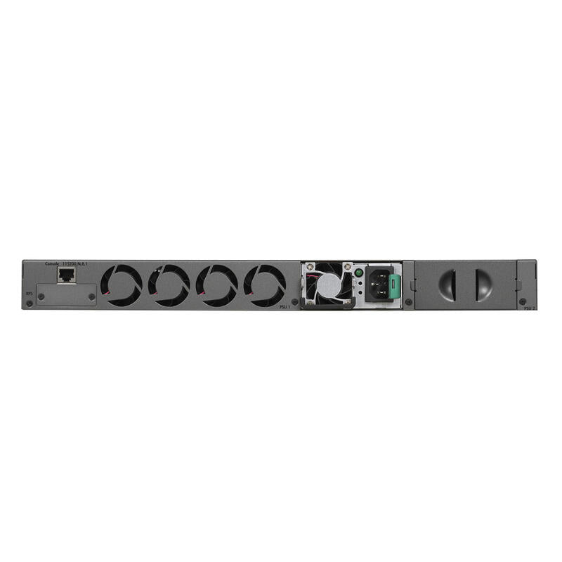 Netgear M4300-52g-Poe+ 1000w Psu Gestionado L2/L3/L4 Gigabit Ethernet (10/100/1000) Negro 1u Energía Sobre Ethernet (Poe)