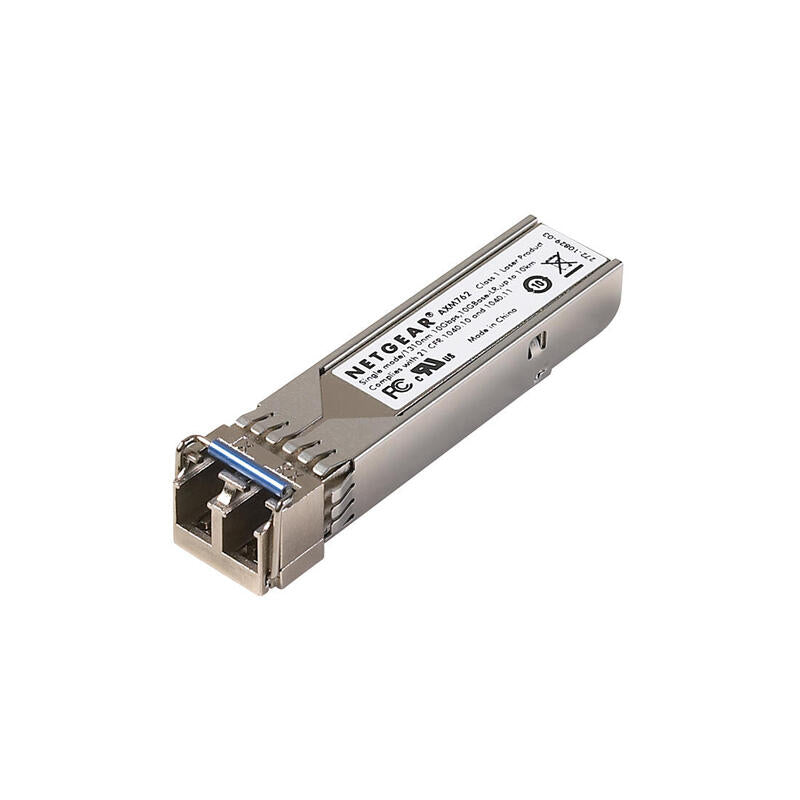 Netgear Prosafe Axm762 Módulo De Transceptor Sfp+ 10gbe 10gbase-Lr Modo Simple Lc Hasta 300 M 1310 Nm (Paquete De 10)