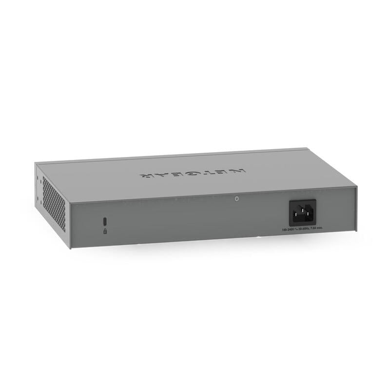 Netgear Smart Ms510txup Conmutador L3 Lite Inteligente 4 X 100/1000/2.5g (Poe++) + 4 X 100/1000/2.5/5/10g (Poe++) + 2 X 10 Gigabit Sfp+ (Enlace De Subida) Montaje En Rack Sobremesa Poe++ (295 W)