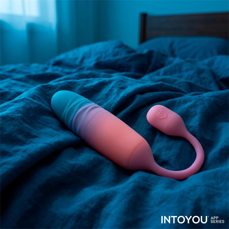 Nexegg Motion Huevo Vibrador Con Thrusting App Rosa/Turquesa