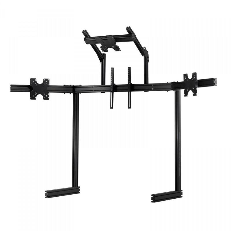 Next Level Racing Elite Quad Monitor Mand - Negro