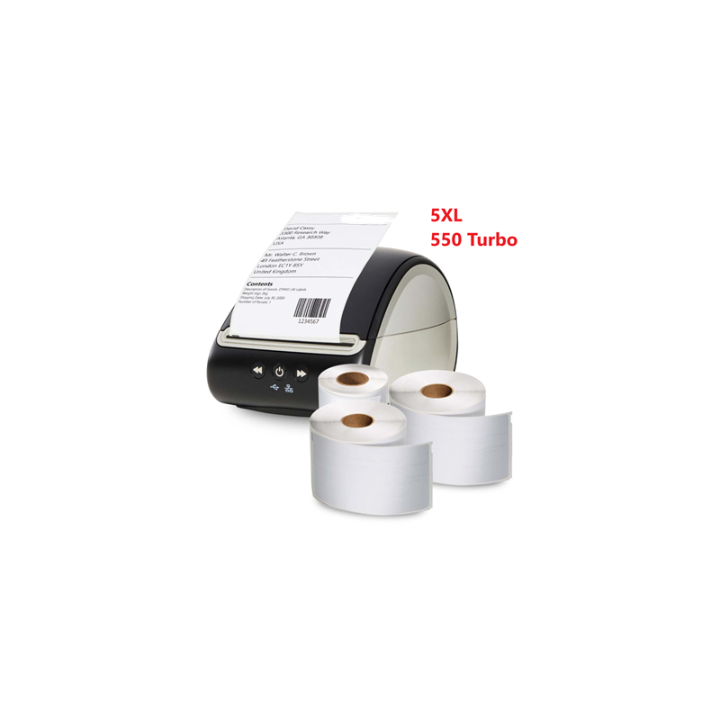 Nfc White 54x25mm 500psc Compatible Dymo Labelwriter 550 5xl S0722520
