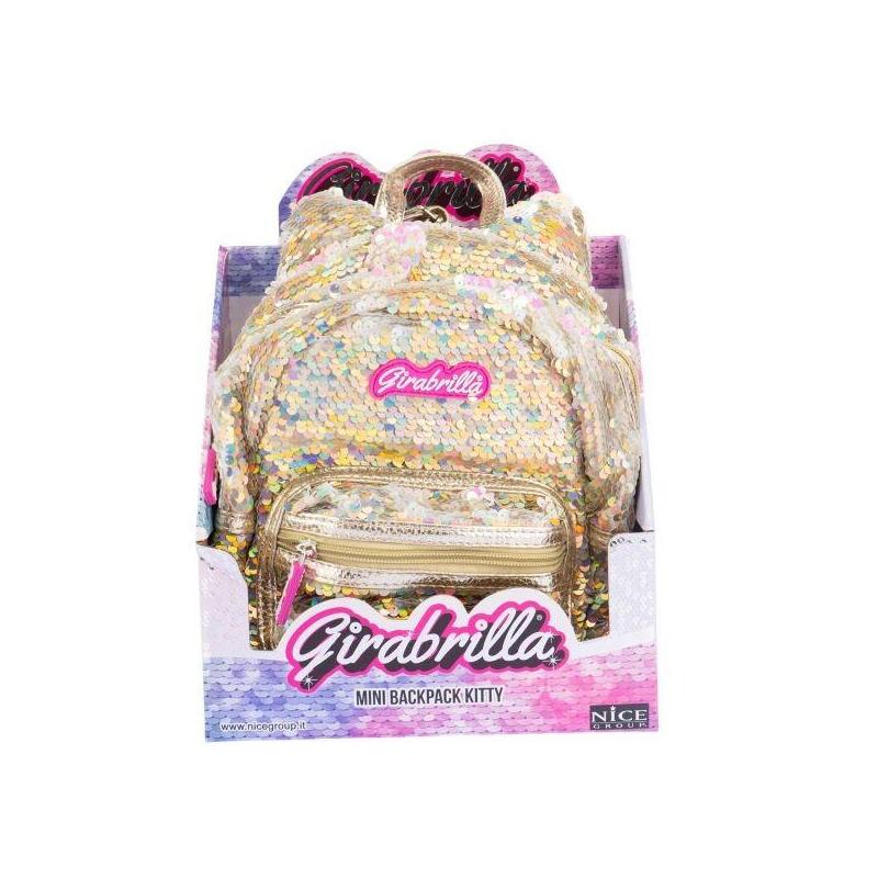 Nice Girabrilla Backpack Kitty Golden