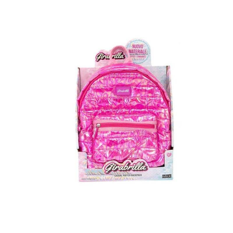 Nice Girabrilla Dark     Rosa Backpack 22 Cm