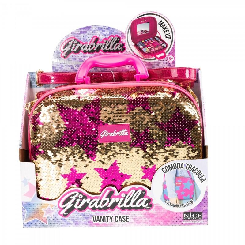 Nice Girabrilla Make Up  Suitcase Gold With Star