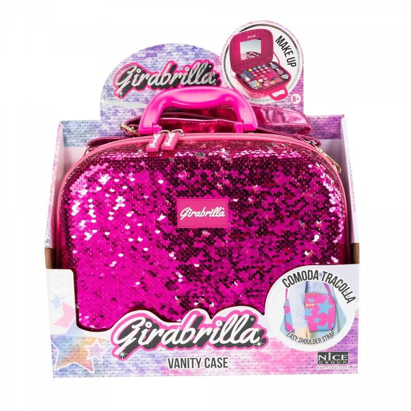 Nice Girabrilla Makeup   Suitcase Rosa And Silve