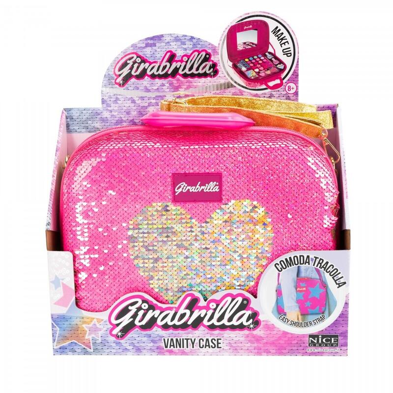 Nice Girabrilla Makeup   Suitcase Rosa With Gold