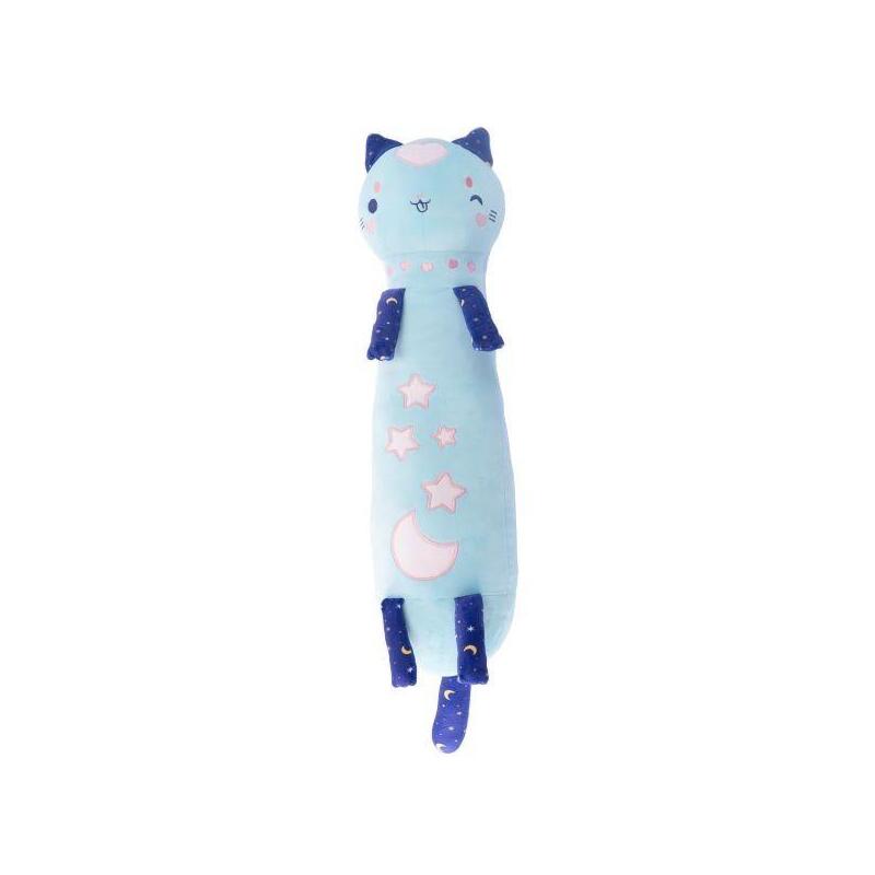 Nice Momomi Glow In The  Dark Blue Cat 60 Cm