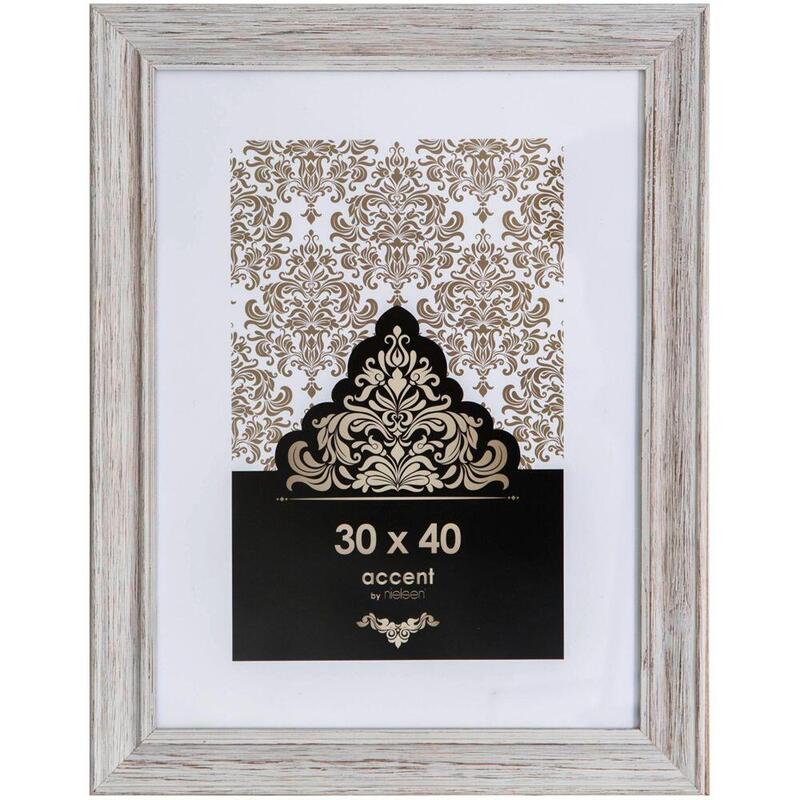 Nielsen Accent Vintage 30x40 Madera Blanco 3231001