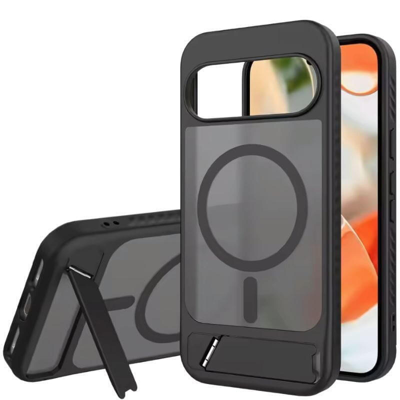 Nillkin Funda Magnética Con Soporte Para Google Pixel 9 Pro Xl / 10 Pro Xl Negro