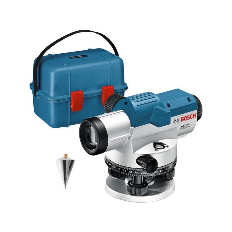 Nivel Óptico Bosch Gol 32 G Profesional (Azul, Caja, Unidad 400 Gon) 0601068501