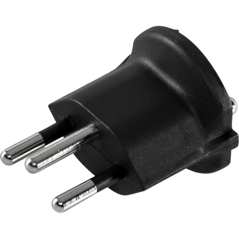 Nn Fixadapter Schweiz Typ 12 Auf 2. Schutzkontaktsystem