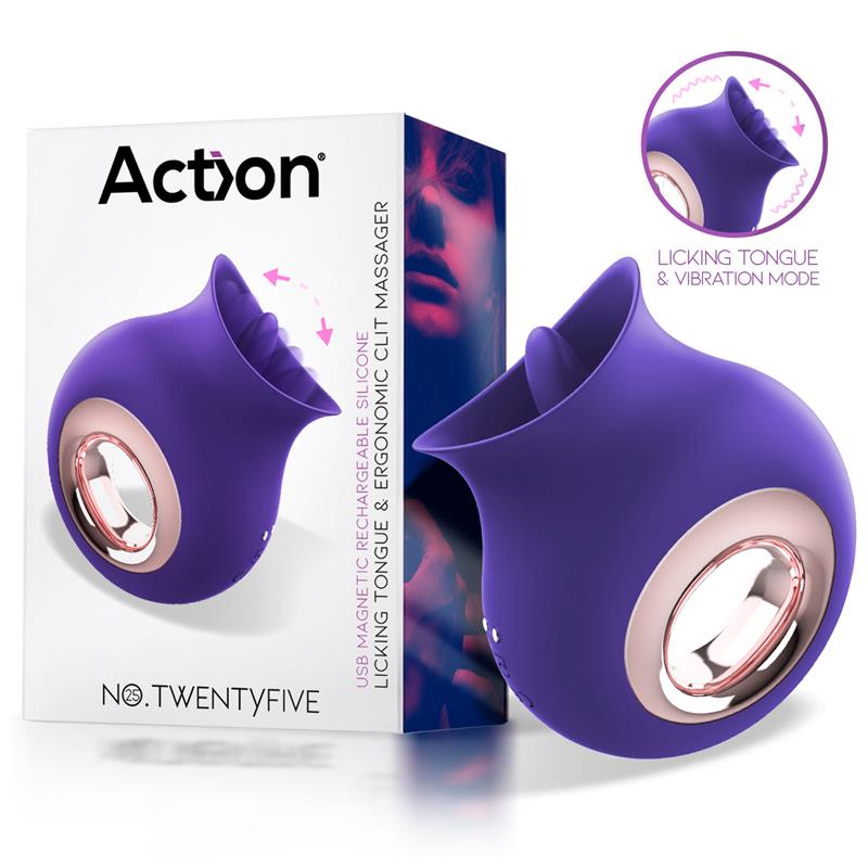 No. Twentyfive Estimulador De Lengua Y Vibración