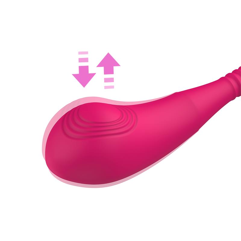 Vibrador  No. Twentythree  Doble Con Pulsación Y Thrusting Flexible 180º