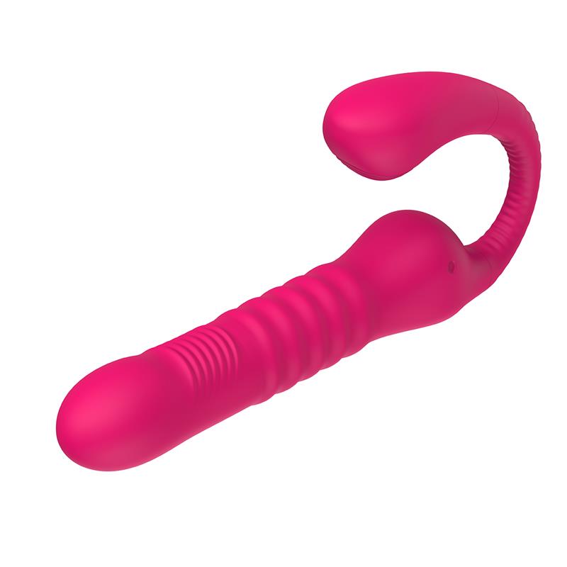 Vibrador  No. Twentythree  Doble Con Pulsación Y Thrusting Flexible 180º