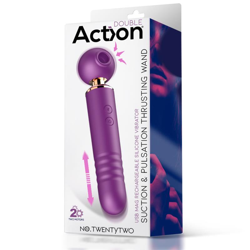 Masajeador Con Succión No. Twentytwo , Pulsación Y Thrusting