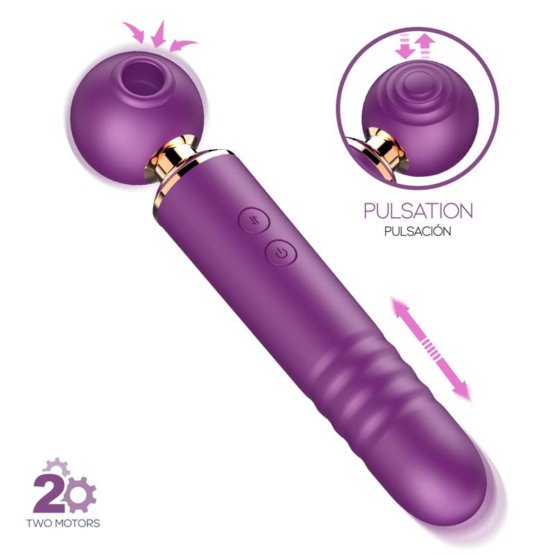 Masajeador Con Succión No. Twentytwo , Pulsación Y Thrusting