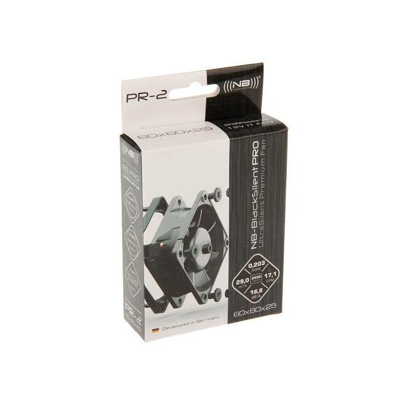 Noiseblocker Blacksilentpro Pr-2 Ventilador 6 Cm Negro