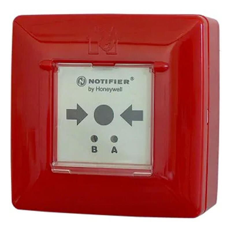 Notifier P700n Pulsador Analógico Adr/99 Protocolo Adv/Clip. Caja De Montaje Incluido
