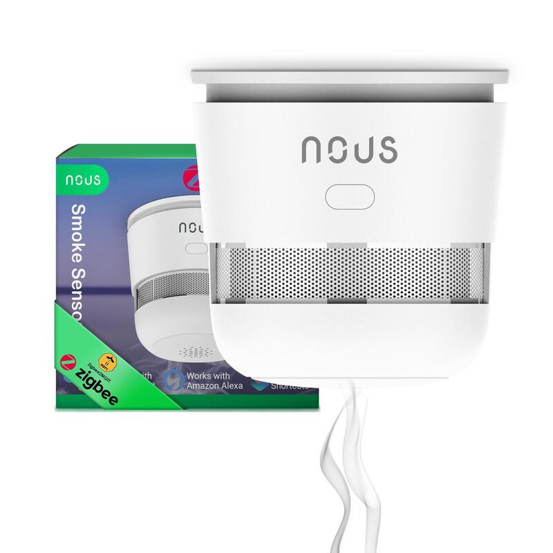 Nous E8 Rauchmelder Zigbee 3.0 Fotoelektrisch