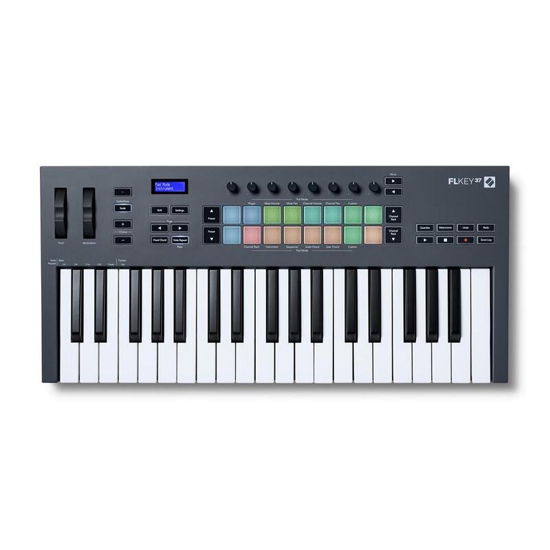 Novation Flkey 37 - Teclado Midi Dedicado Al Software Fl Studio, 37 Teclas.