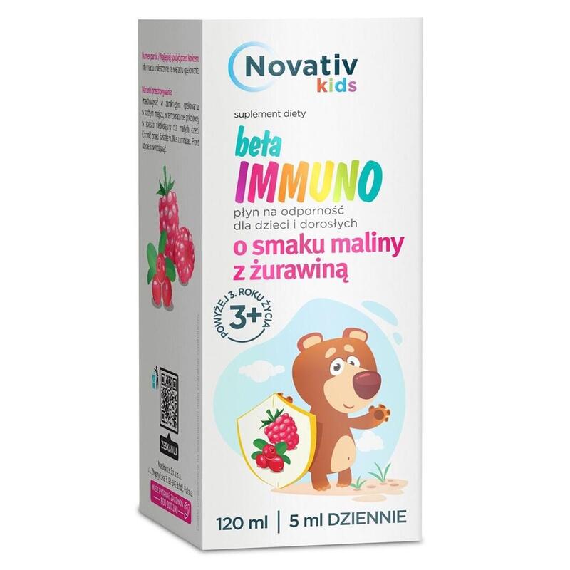 Novativ Kids Beta Inmuno Líquido Para La Inmunidad 120ml