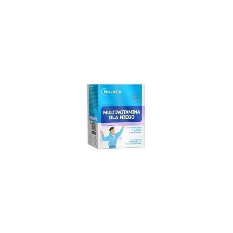 Novativ Multiwitamina Dla Niego 60 Tabletek Powlekanych