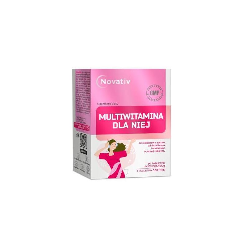 Novativ Multiwitamina Dla Niej  60 Tabletek Powlekanych