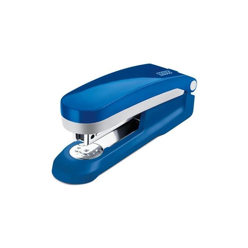 Novus Grapadora Evolution E 25 Incl. Caja 200 Grapas 24/6 Din Super Azul