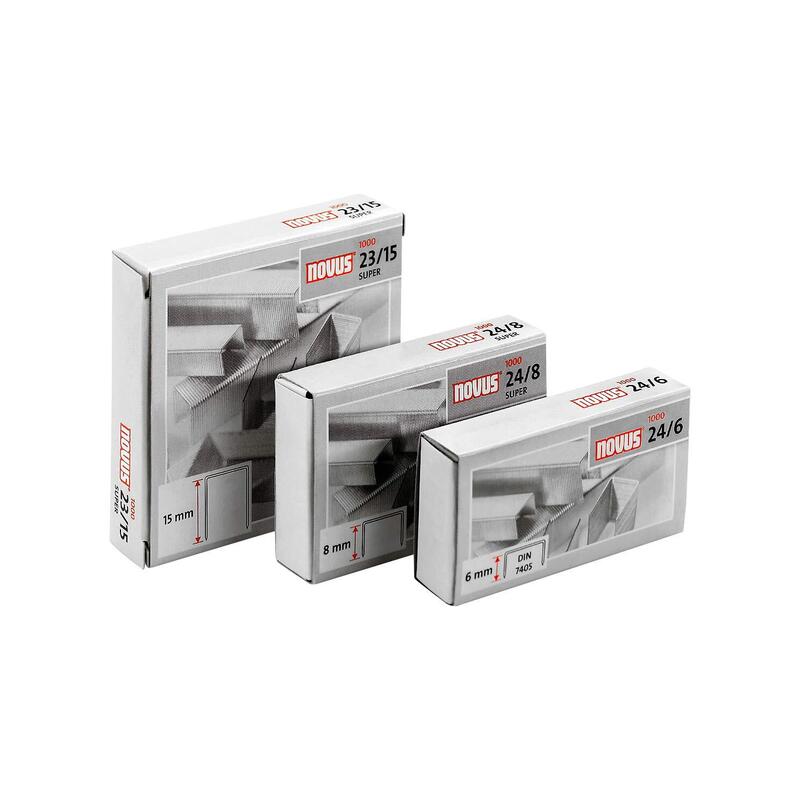Novus Heftklammern 24/6 Din Super 10.000 Uds. 6mm