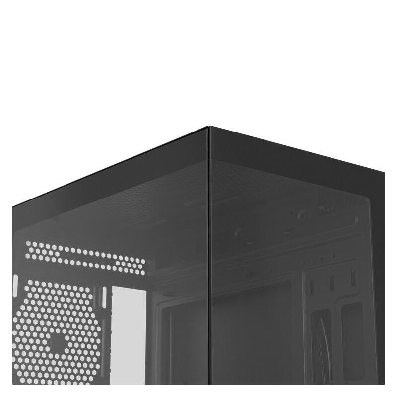 Nox Caja Semitorre Hummer Vision Negra