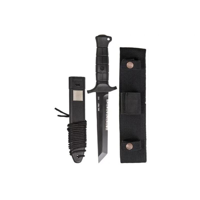 Nóz Mil-Tec German Combat Knife Black 2000 Stal 440