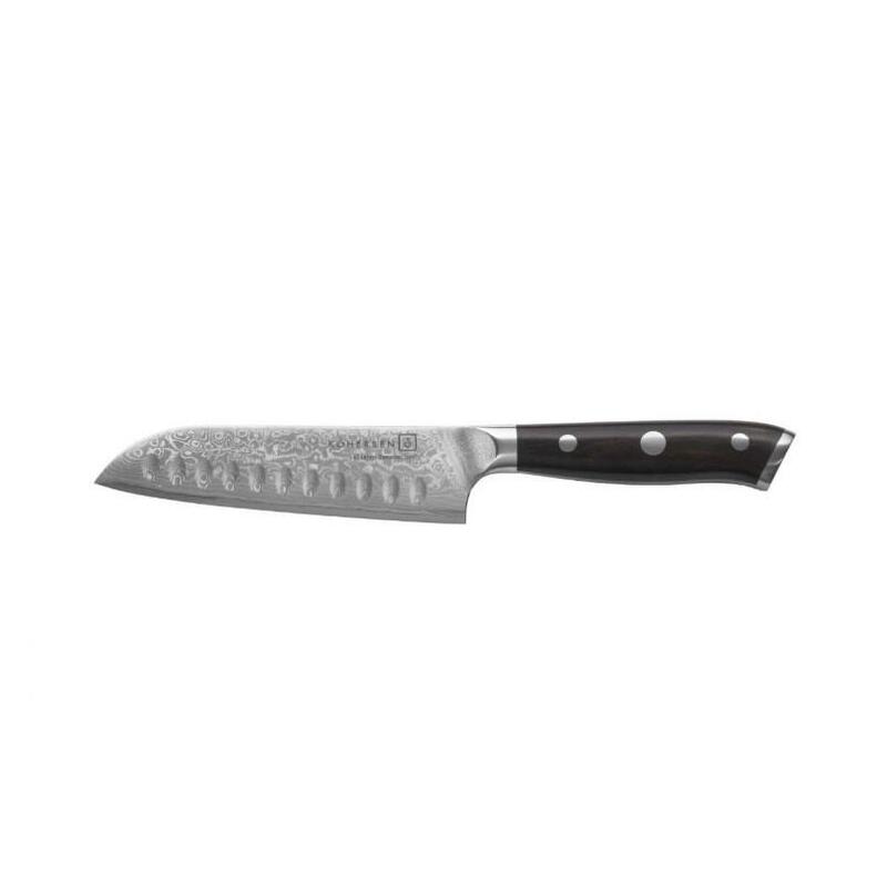 Nóz Santoku Santoku Kohersen Elegance Ebony Wood 12,7cm