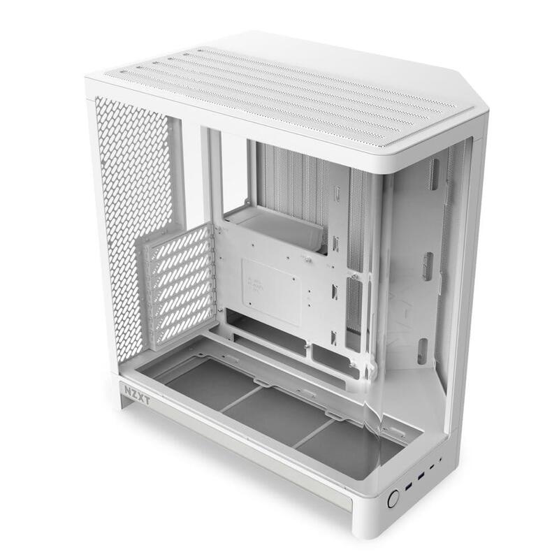 Nzxt H6 2026 Mid-Tower Airflow Gaming Carcasa Blanco Ventana De Vidrio