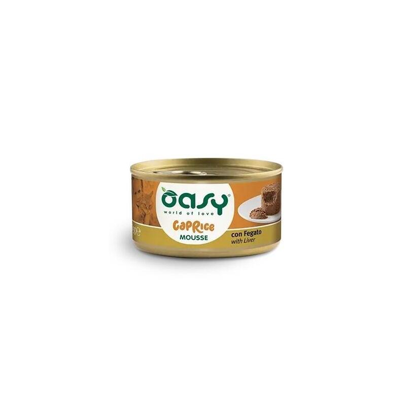 Oasy Caprice Mousse With Liver 85gr