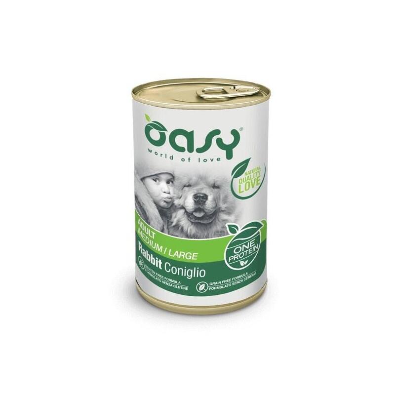 Oasy One Protein Adult Medium/Large Rabbit 400gr