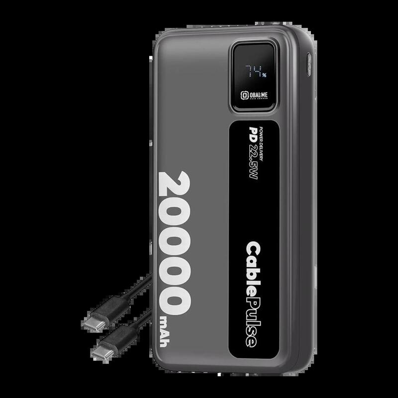 Obal:Me Cablepulse Powerbank 20000mah 22,5w Negro