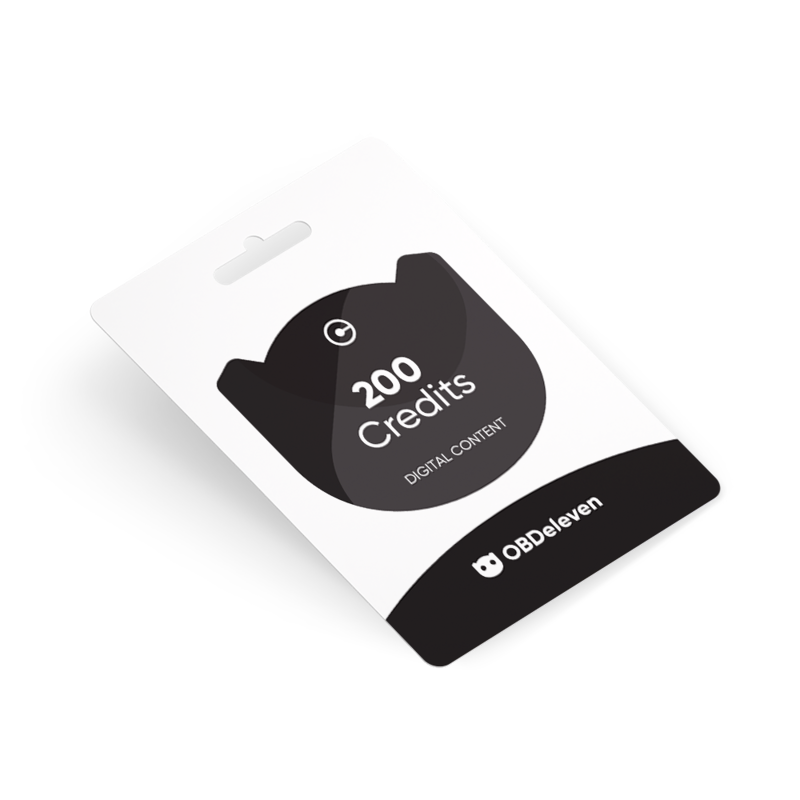 Obdeleven 200 Credits Card