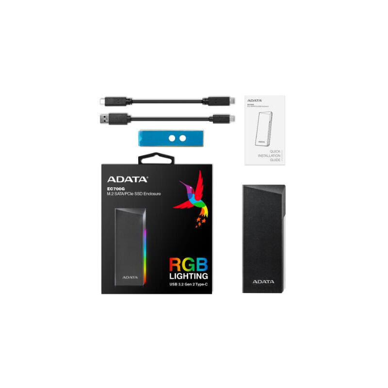 Obudowa Zewnetrzna Ssd M.2 Ec700g Usb3.2a/C